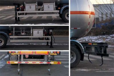 Jiancheng  JC9403GYQQB Semi trailer for liquefied gas transportation