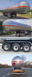 Jiancheng  JC9403GYQQB Semi trailer for liquefied gas transportation