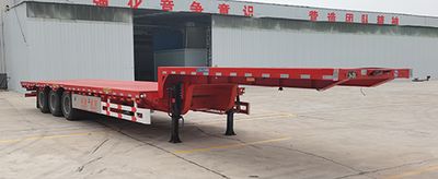 Junmeng LJM9400TDPLow flatbed semi-trailer