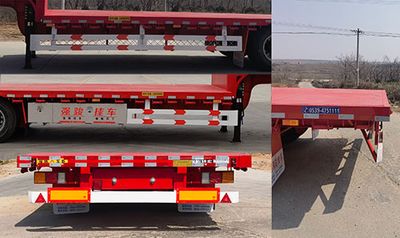 Junmeng  LJM9400TDP Low flatbed semi-trailer