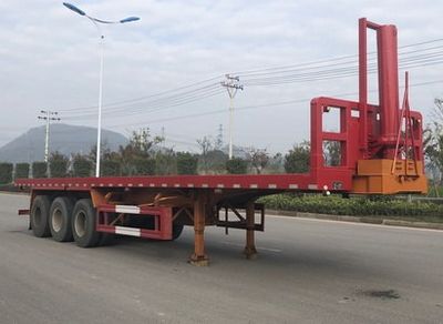 Nanming LSY9401ZZXPFlat dump semi-trailer