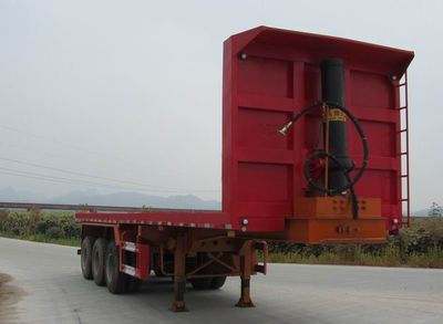 Nanming  LSY9401ZZXP Flat dump semi-trailer