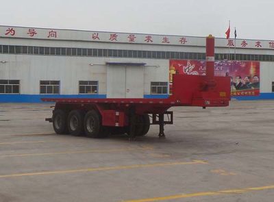 Nanming  LSY9401ZZXP Flat dump semi-trailer