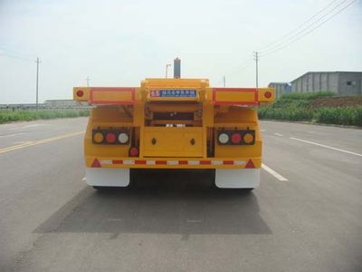 Huajun  ZCZ9402ZZXPHJE Flat dump semi-trailer