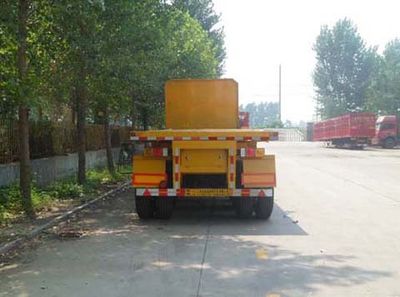 Zhongle  HJY9400ZZXPC Flat dump semi-trailer