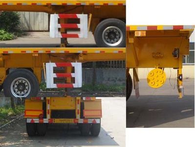 Zhongle  HJY9400ZZXPC Flat dump semi-trailer