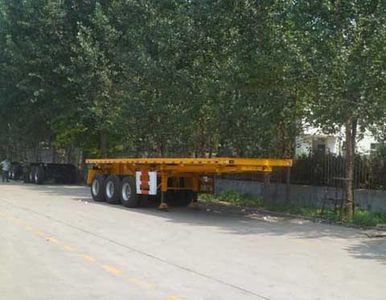 Zhongle  HJY9400ZZXPC Flat dump semi-trailer