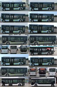 Yutong  ZK6856BEVG14E Pure electric low entry city buses