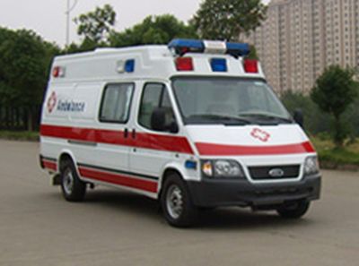 Jiangling Quanshun brand automobilesJX5044XJHMECambulance