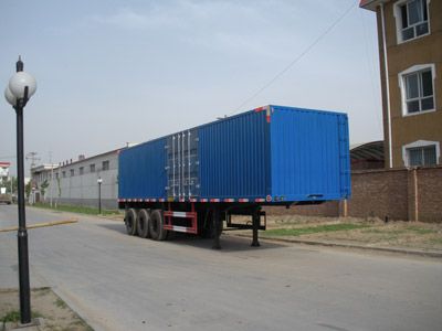 Collier HZY9380XXYBox transport semi-trailer