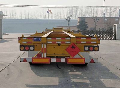 Zhongshun Guangxin brand automobiles HGX9400TWYE45 Transport semi-trailer of dangerous goods tank frame