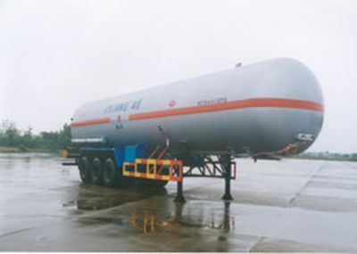 Hongtu  HT9442GYQ Semi trailer for liquefied gas transportation