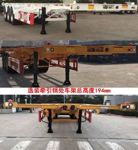 CIMC ZJV9406TWYQDB Transport semi-trailer of dangerous goods tank frame