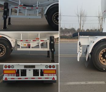 Jiefang Automobile CA9402GFLA91 Medium density powder material transportation semi-trailer