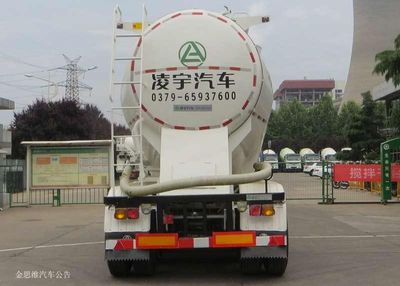 Lingyu  CLY9400GFL Medium density powder material transportation semi-trailer