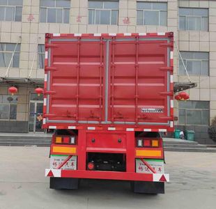 Zhongyun Changda brand automobiles XSQ9404XXY Box transport semi-trailer