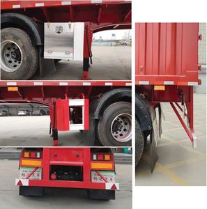 Zhongyun Changda brand automobiles XSQ9404XXY Box transport semi-trailer