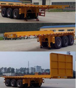 Tongqiang  LJL9404ZZXP Flat dump semi-trailer