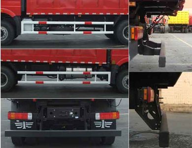 Jiefang Automobile CA3250P66K24L4T1E Flat head diesel dump truck