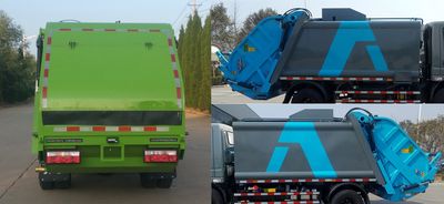 UFO  FD5082ZYSW17K5 Compressed garbage truck