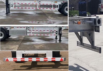 Riling  RSK9340TJZ Aluminum alloy container transport semi-trailer