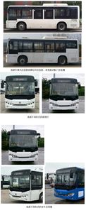 Chinese license plate cars TEG6852BEV01 Pure electric city buses