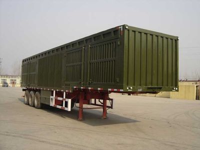 Hongyunda  ZZK9401XXY Box transport semi-trailer