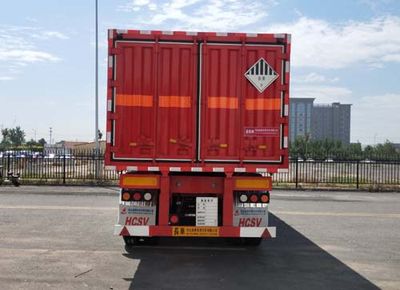 Changhua  HCH9400XZW Miscellaneous dangerous goods box transport semi-trailer