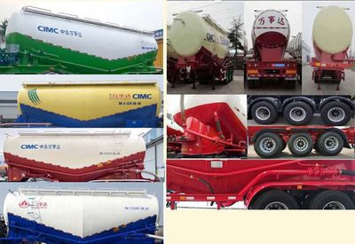 Mastercard SDW9400GSN Bulk cement transport semi-trailer