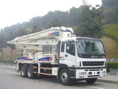 Zhonglian Automobile ZLJ5297THB Concrete pump truck