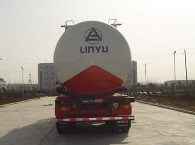 Lingyu  CLY9300GFL1 Powder material transportation semi-trailer