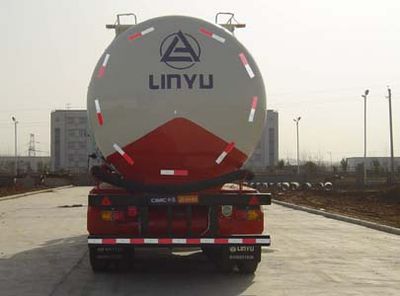 Lingyu  CLY9300GFL1 Powder material transportation semi-trailer