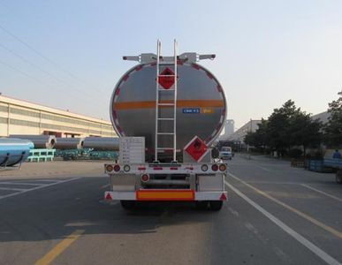 Tonghua  THT9407GYYH Aluminum alloy oil transport semi-trailer