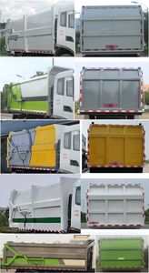 Tianwei Yuan  TWY5180ZDJE6 Compressed docking garbage truck