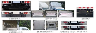 Jinbei  JKC5034CCYD6LD Grate type transport vehicle