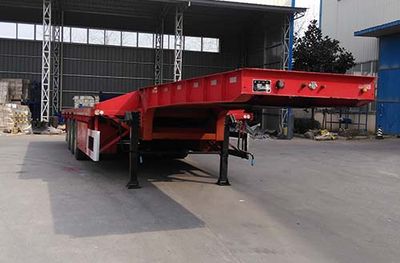 Guoshi Huabang brand automobilesXHB9406TDPALow flatbed semi-trailer