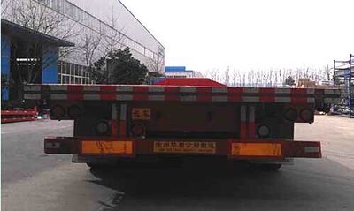 Guoshi Huabang brand automobiles XHB9406TDPA Low flatbed semi-trailer