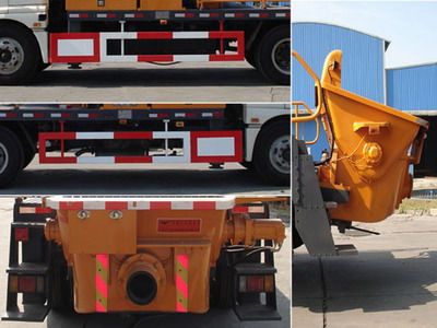 Yue Gong license plate car SGG5131HBC Concrete truck mounted pump truck