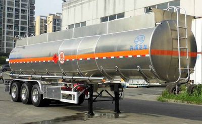 Xingyang  XYZ9401GYYB Aluminum alloy oil transport semi-trailer