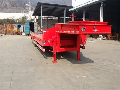 Nanming  LSY9400TDP Low flatbed semi-trailer