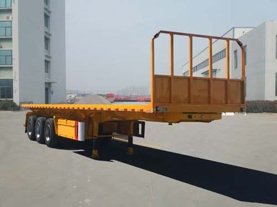 Junchang  HSC9404ZZXP Flat dump semi-trailer