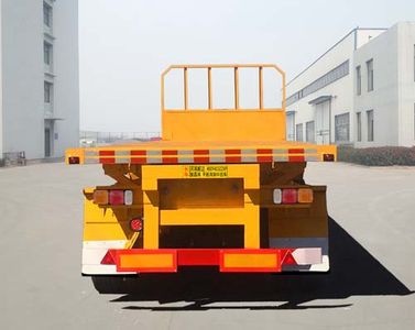 Junchang  HSC9404ZZXP Flat dump semi-trailer