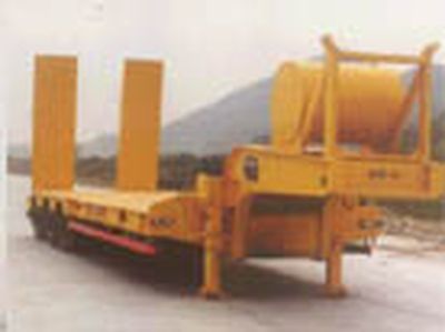 Shenglong  ZXG9401TDP Low flatbed semi-trailer