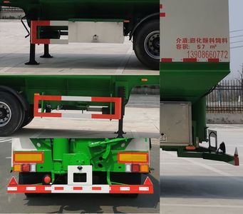 Juchen Ace Car HNY9350ZSLKM Bulk feed transport semi-trailer