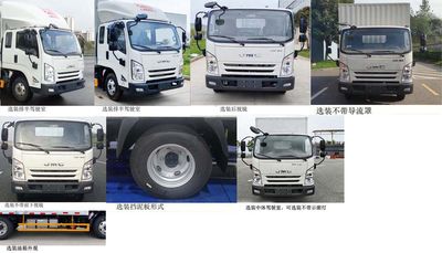 Jiangling Motors JX5046XXYTGF26 Box transport vehicle