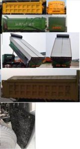 Jiefang Automobile CA3256P2K2T1NE5A80 Flat head liquefied natural gas dump truck