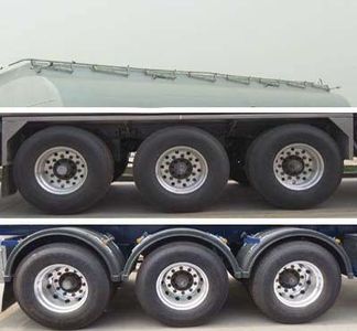 Tongyada  CTY9403GYYA Aluminum alloy oil transport semi-trailer