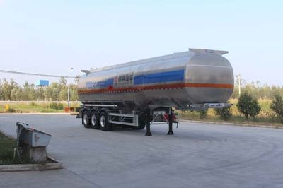 Tongyada  CTY9403GYYA Aluminum alloy oil transport semi-trailer