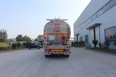 Tongyada  CTY9403GYYA Aluminum alloy oil transport semi-trailer