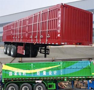 Jinlong Dongjie brand automobiles TDJ9372XXY Box transport semi-trailer